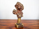 Antique French Art Nouveau Lady Mini Sculpture