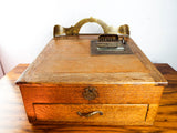 Antique National Desk Autographic Cash Register