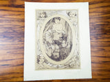 Alphonse Mucha Artists Proof Study Print