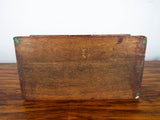 Antique German Wooden Oak Cigarette Cigar Humidor