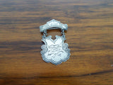 Antique  Silver WCTU Cigarettes Must Go Pin