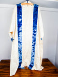 Vintage Religious Catholic Church Priest Dalmatic & Stole Clergy Vestments 1940s