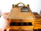 Antique National Desk Autographic Cash Register