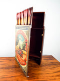 Vintage Wooden Medicine Cabinet ~ Hall Of Flame