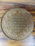 Antique French Bronze Benjamin Franklin Medal