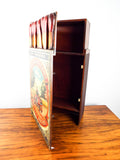 Vintage Wooden Medicine Cabinet ~ Hall Of Flame