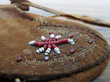 Native American Beaded Leather Moccasins ~ Plains Tribes