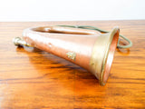 Antique Bugle Copper Brass Boys Brigade British Boys Scouts English Made 1920s