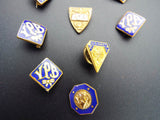 Vintage Collection Temperance Pins YPB ATS Masonic Pins Lapel Badges 1910 1940s