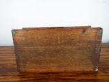 Antique German Wooden Oak Cigarette Cigar Humidor