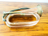 Antique Bugle Copper Brass Boys Brigade British Boys Scouts English Made 1920s