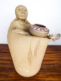 Signed Laguna Native American Pottery Sculpture ~ Lynn Hone