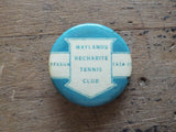 Antique 1924 Religious Maryland Rechabites Tennis Club Pin