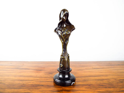 Antique Art Nouveau Bronze Sculpture