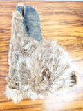 WW2 USAF B-17 Bomber Machine Gunner Mittens Wolf Fur Trigger Finger Gloves 1940s