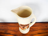 Antique Ceramic Mugs & Beer Pitcher Roman Religious Scenes