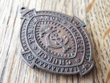 Antique 1884 Religious Church Temperance Society S Africa Pin