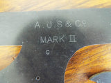 Antique British AJS & Co Tools Stencil Design