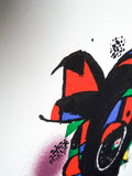 Original Signed Joan Miro Abstract Print ~ La Rana Frog