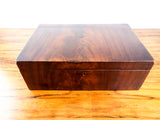 Antique English Mahogany Wood Sewing Box