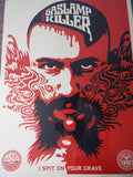 Original Signed Fairey Shepard Gaslamp Killer Poster - Limited Edition