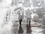 Original Signed Chaim Kanner Photograph ~ "Times Square" NY 1988