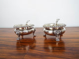 Georgian British Sterling Silver Open Salts