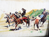 Original Signed Gouache Western Painting  by Doug Wildey