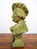 Vintage Metal Richard Wagner Sculpture