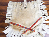 Vintage Western American Plains Indian Beaded Fringed Medicine Bag Satchel Purse