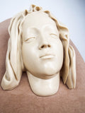 Vintage Religious Virgin Mary Wall Sculpture