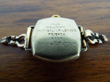 1920s Gruen Cushion Wrist Watch ~  Wisconsin Anti Saloon League