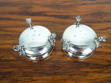 Georgian British Sterling Silver Open Salts