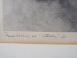 Vintage Signed Art Print  of Paul Robeson ~ By Edward Biberman