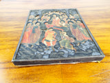 18th C Antique Religious Painted Icon Dormition Orthodox Art Mary Mother of God