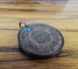 1902 Copper Coin Medallion East Ham School Medal