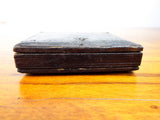 Antique Civil War Era US Grant Thermoplastic Presidential Token Leather Case