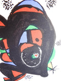 Original Signed Joan Miro Abstract Print ~ La Rana Frog