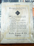 Antique Set 10 Wells Fargo Messenger Magazines WW1 Bank Memorabilia 1913 14 1915