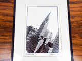 Original Signed Chaim Kanner Photograph ~ Empire State Building NY