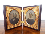 Antique 9th Plate Daguerrotypes Portrait Photo