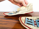 Antique Native American Moccasins ~ Cheyenne Crow Sioux